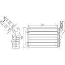 Valeo | Wärmetauscher, Innenraumheizung | 812169