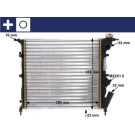 Mahle | Kühler, Motorkühlung | CR 642 000S