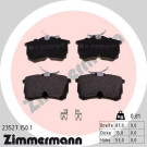 Zimmermann | Bremsbelagsatz, Scheibenbremse | 23527.150.1