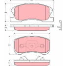 GDB3220 Bremsbelagsatz, Scheibenbremse GDB3220 Bremsbelagsatz, Scheibenbremse