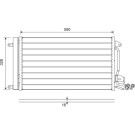 814364 Kondensator, Klimaanlage