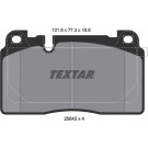 Textar | Bremsbelagsatz, Scheibenbremse | 2564302