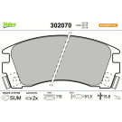 302070 Bremsbelagsatz, Scheibenbremse ESSENTIAL