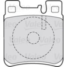 Valeo | Bremsbelagsatz, Scheibenbremse | 301617