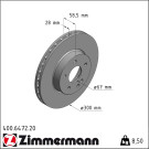 400.6472.20 Bremsscheibe COAT Z