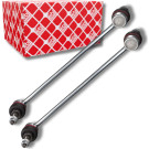 FEBI BILSTEIN 45219 Koppelstange Vorderachse links + rechts, 310mm, M10 x 1,5 , mit Muttern, Metall