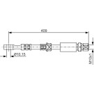 BOSCH | Bremsschlauch | 1 987 476 644 BOSCH | Bremsschlauch | 1 987 476 644