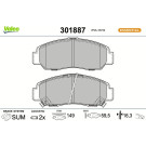 301887 Bremsbelagsatz, Scheibenbremse ESSENTIAL
