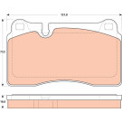 GDB1912 Bremsbelagsatz, Scheibenbremse GDB1912 Bremsbelagsatz, Scheibenbremse