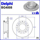 Delphi Bremsscheibe BG4008