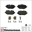26687.180.2 Bremsbelagsatz, Scheibenbremse 26687.180.2 Bremsbelagsatz, Scheibenbremse
