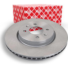 FEBI BILSTEIN 108438 Bremsscheibe Vorne Ø280mm, 4x100, innenbelüftet, beschichtet