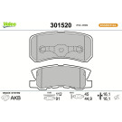 301520 Bremsbelagsatz, Scheibenbremse ESSENTIAL