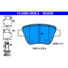 ATE | Bremsensatz, Scheibenbremse | 24.0110-0356.1, 13.0460-3858.2
