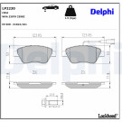 Delphi | Bremsbelagsatz, Scheibenbremse | LP2230
