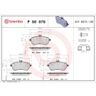 Brembo | Bremsbelagsatz, Scheibenbremse | P 50 070