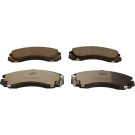 Bremsbelagsatz, Scheibenbremse QUARO SILVER CERAMIC QP0174C