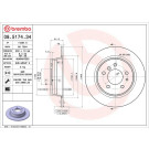 Brembo | Bremsscheibe | 08.5174.34