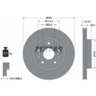 92268303 Bremsscheibe PRO