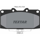 Textar | Bremsbelagsatz, Scheibenbremse | 2185401