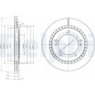 Delphi | Bremsscheibe | BG3820