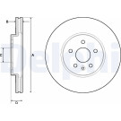 Delphi | Bremsscheibe | BG4710C