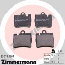 Zimmermann | Bremsbelagsatz, Scheibenbremse | 23078.160.1