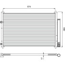 Valeo | Kondensator, Klimaanlage | 814392