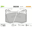 Valeo Bremsbelagsatz, Scheibenbremse ESSENTIAL 302336 Valeo Bremsbelagsatz, Scheibenbremse ESSENTIAL 302336