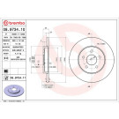 Brembo | Bremsscheibe | 08.9734.11