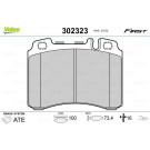 Valeo | Bremsbelagsatz, Scheibenbremse | 302323