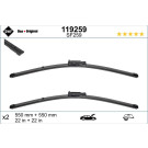 SWF Wischblatt Scheibenwischer DAS ORIGINAL SET 119259 SWF Wischblatt Scheibenwischer DAS ORIGINAL SET 119259
