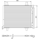 814168 Kondensator, Klimaanlage