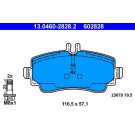 13.0460-2828.2 Bremsbelagsatz, Scheibenbremse