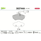 Valeo | Bremsbelagsatz, Scheibenbremse | 302744A