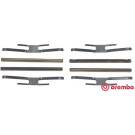 Brembo A 02 294 Zubehörsatz, Scheibenbremsbelag PRIME LINE