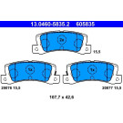 13.0460-5835.2 Bremsbelagsatz, Scheibenbremse