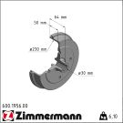 Zimmermann Bremstrommel 600.1956.00