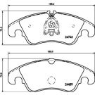 Bremsbelagsatz, Scheibenbremse 8DB 355 013-751 Bremsbelagsatz, Scheibenbremse 8DB 355 013-751