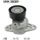 SKF Spannrolle, Keilrippenriemen VKM 38089