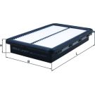 Knecht Luftfilter LX 3677