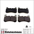 Zimmermann Bremsbelagsatz, Scheibenbremse 20581.170.1