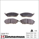 Zimmermann Bremsbelagsatz, Scheibenbremse 23698.170.1