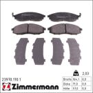 Zimmermann Bremsbelagsatz, Scheibenbremse 23970.170.1