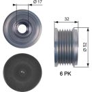 Gates Generatorfreilauf DriveAlign™ OAP7140