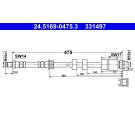 Bremsschlauch 24.5169-0475.3