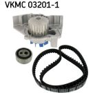 SKF Wasserpumpe + Zahnriemensatz VKMC 03201-1