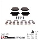 Zimmermann Bremsbelagsatz, Scheibenbremse 24537.160.2