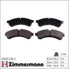 Zimmermann Bremsbelagsatz, Scheibenbremse 29231.230.1