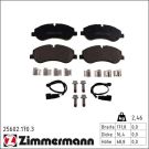 Zimmermann Bremsbelagsatz, Scheibenbremse 25602.170.3